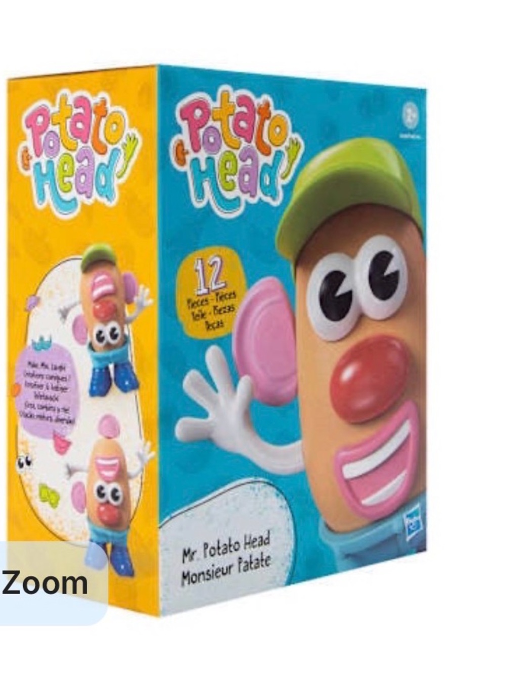 Hasbro Potato Head Playset - Blue, Yellow, Pink, Green